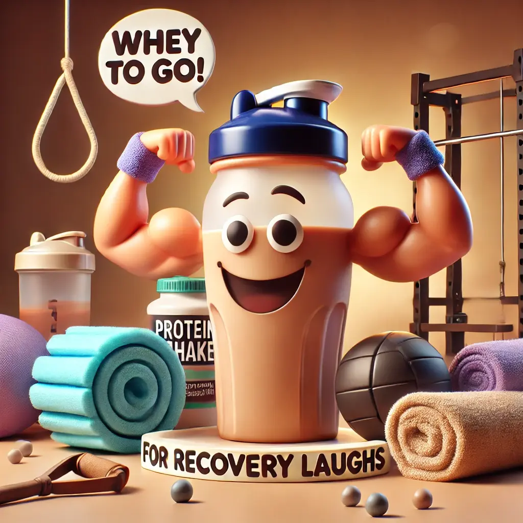 Protein Puns For Recovery Laughs.