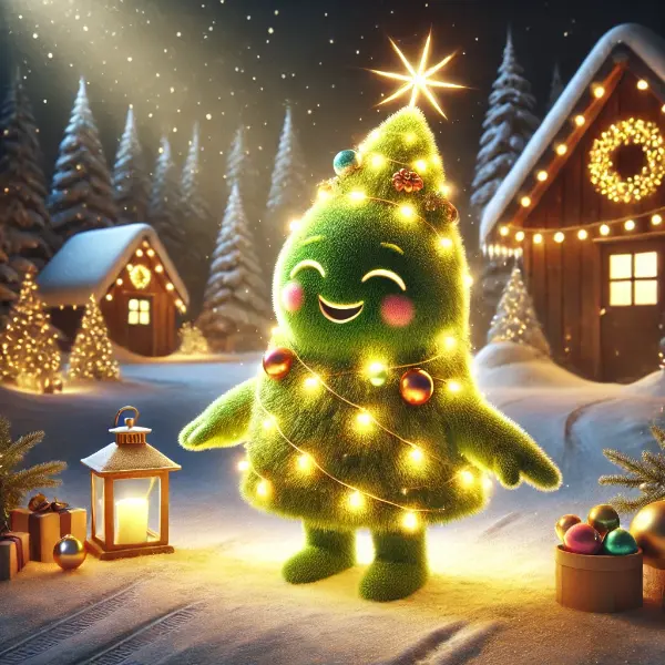 Glowing Christmas Tree Chuckles