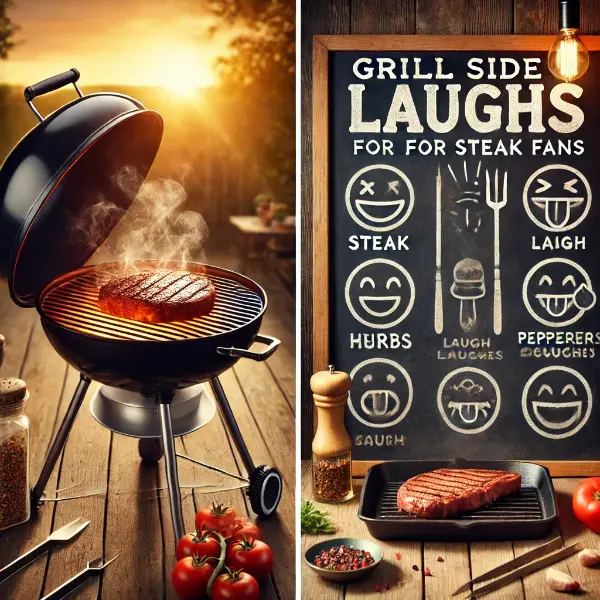 Grill Side Laughs For Steak Fans