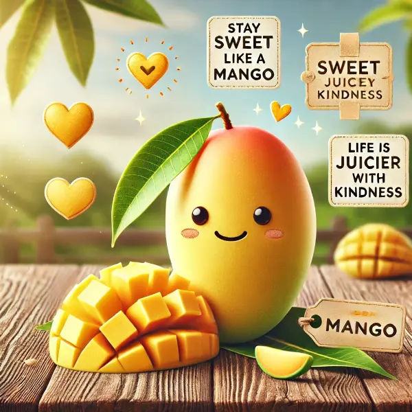 Sweet Mango Sayings With Friendly Charm