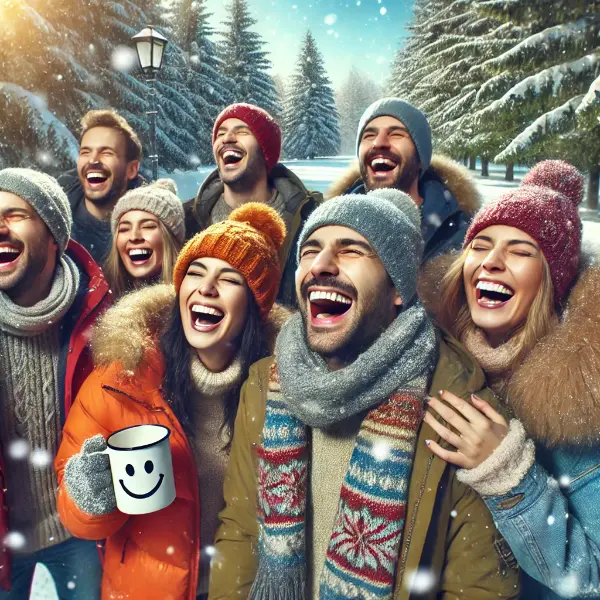 Chill Outdoor Winter Laughs