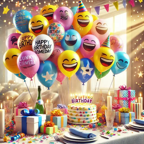 Uplifting Balloon Comedy For Birthdays