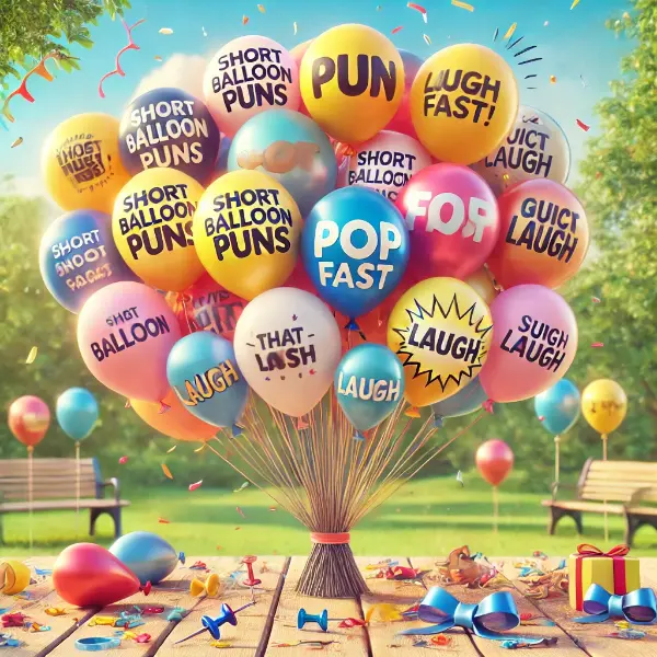 Short Balloon Puns That Pop Fast