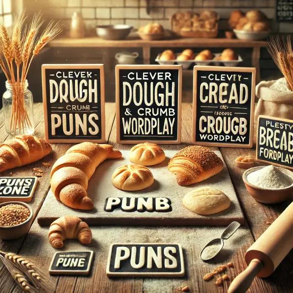 Clever Dough And Crumb Wordplay
