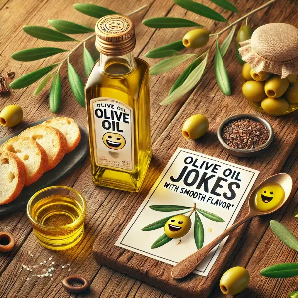 Olive Oil Jokes With Smooth Flavor