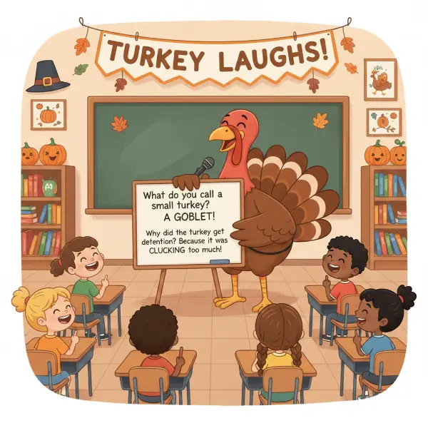Clean Turkey Jokes for Classrooms