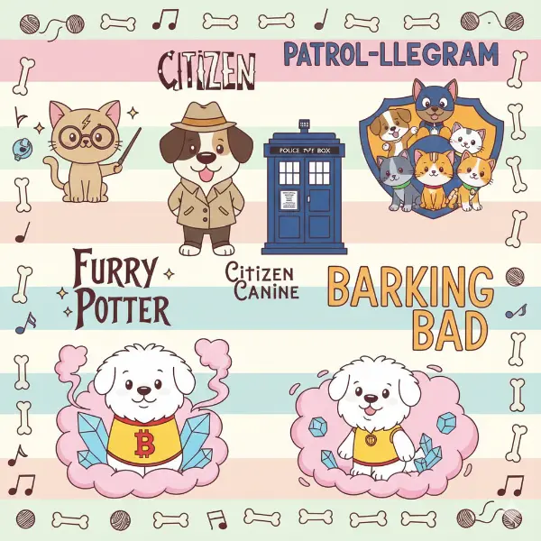 Trendy Pop Culture Pet Puns