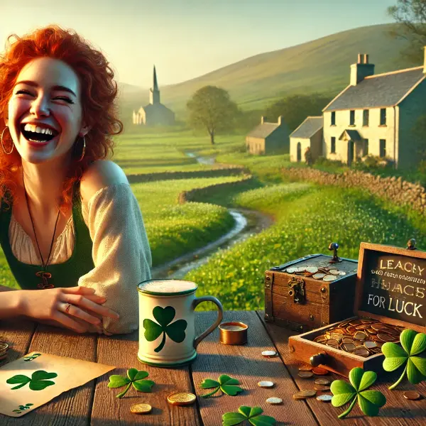 Lucky Laughs Inspired By Irish Spirit