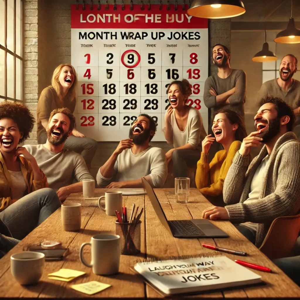 Laugh Your Way Through Month Wrap Up Jokes