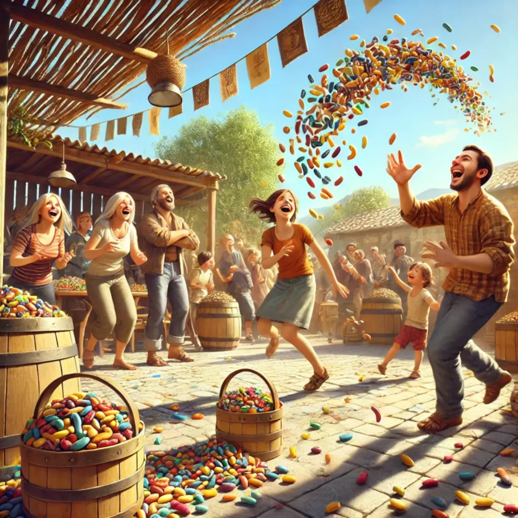 Laughs Inspired By Bean Throwing Traditions