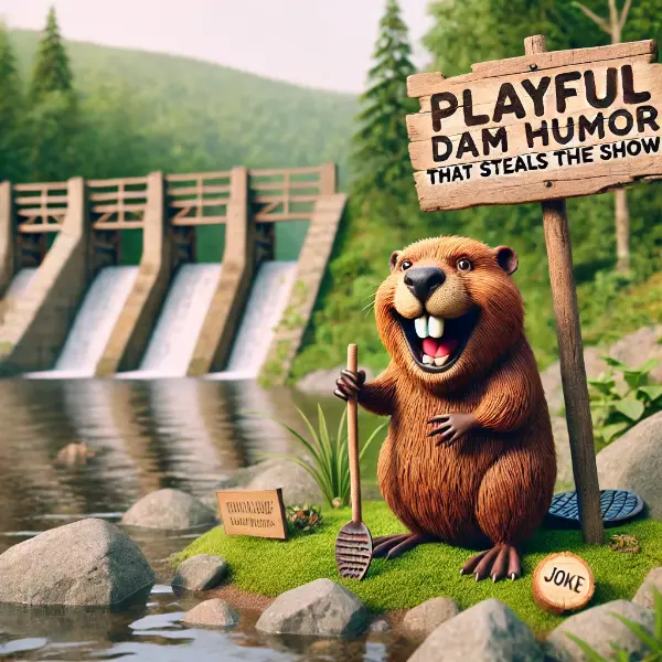 Playful Dam Humor That Steals The Show