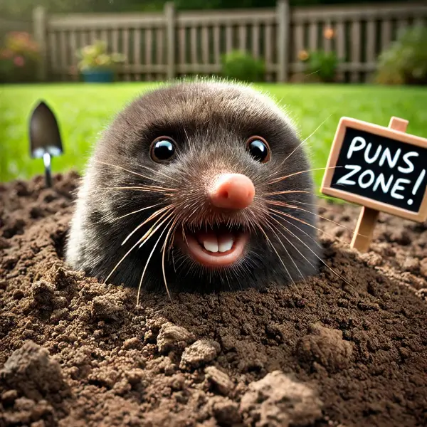 Funny Mole Puns