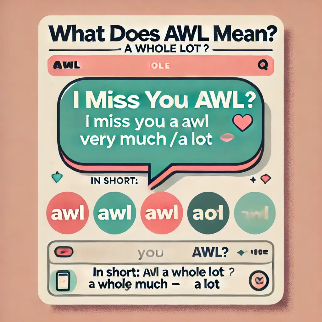 What Does AWL Mean in Text?