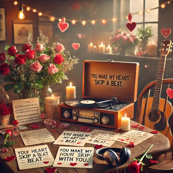 Flirty Music Valentines Puns