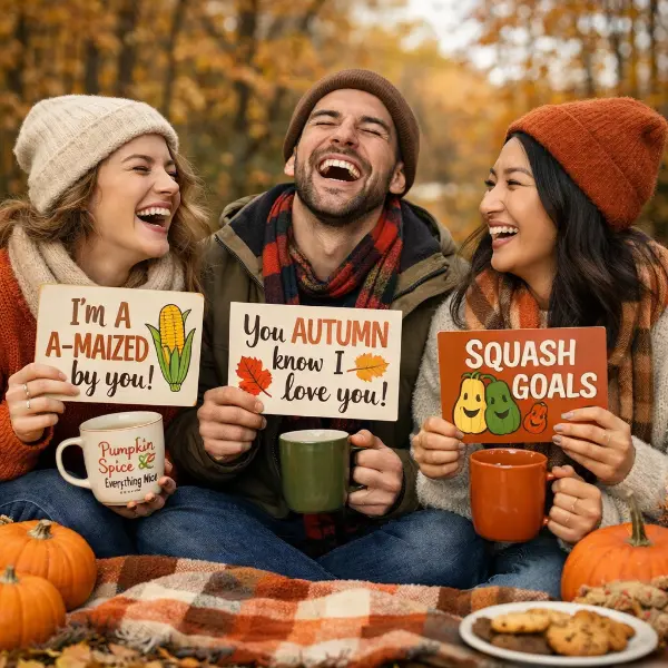 Cozy Season Laughs With Funny Fall Puns