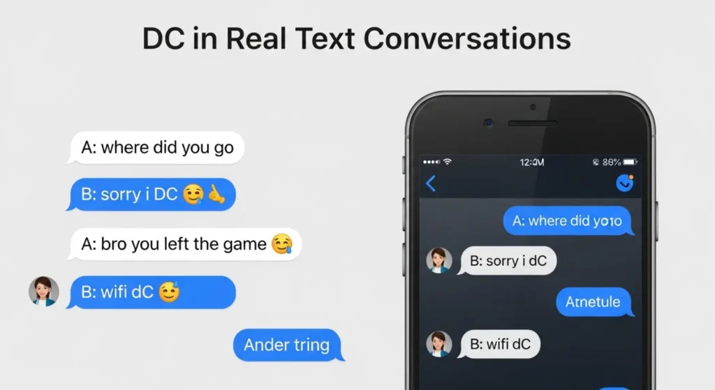 Examples of DC in Conversation