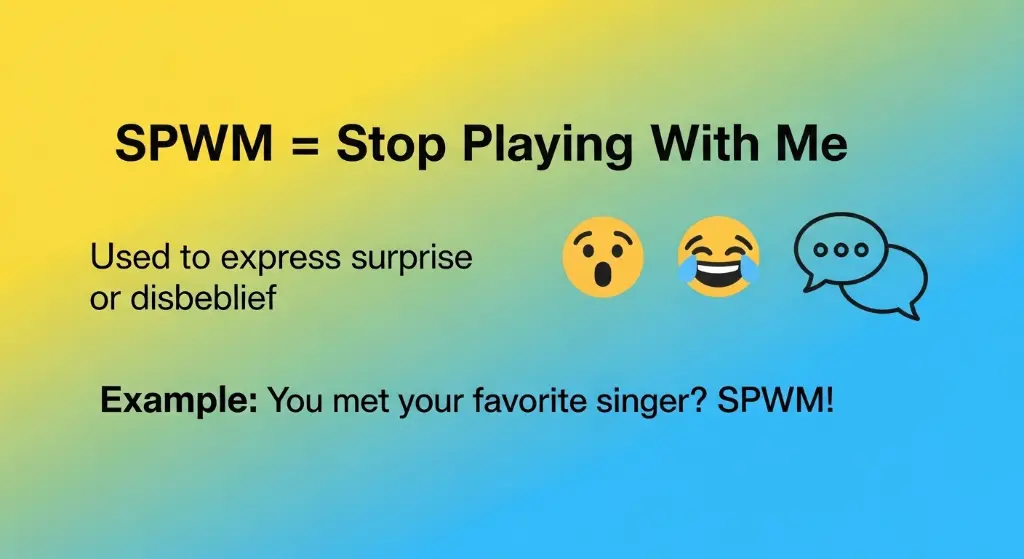 What Does SPWM Mean in Text?