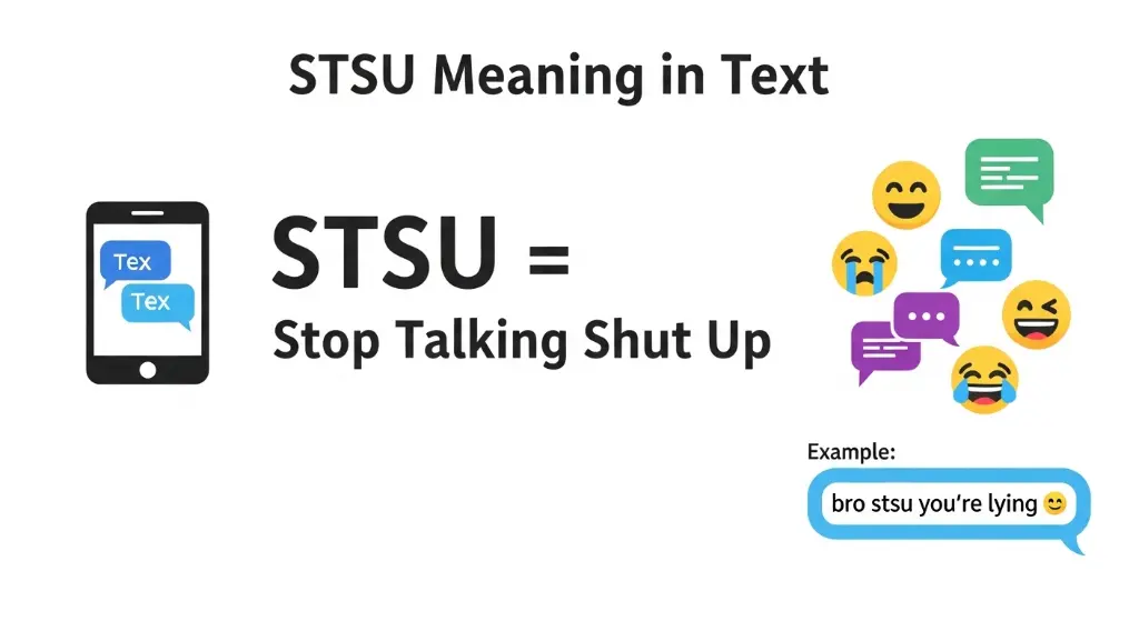 What Does STSU Mean in Text?