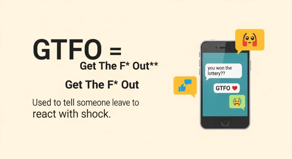 What Does GTFO Mean in Text 