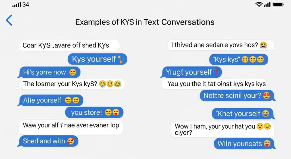 Examples of KYS in Conversation