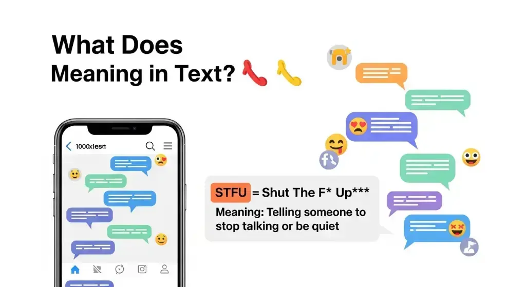 What Does STFU Mean in Text? 