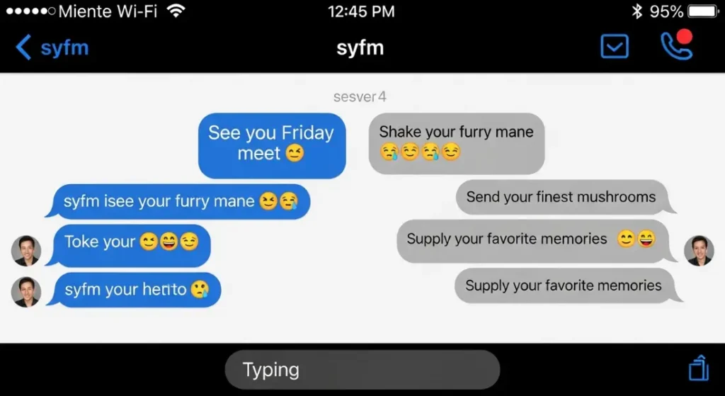Examples of SYFM in Conversation