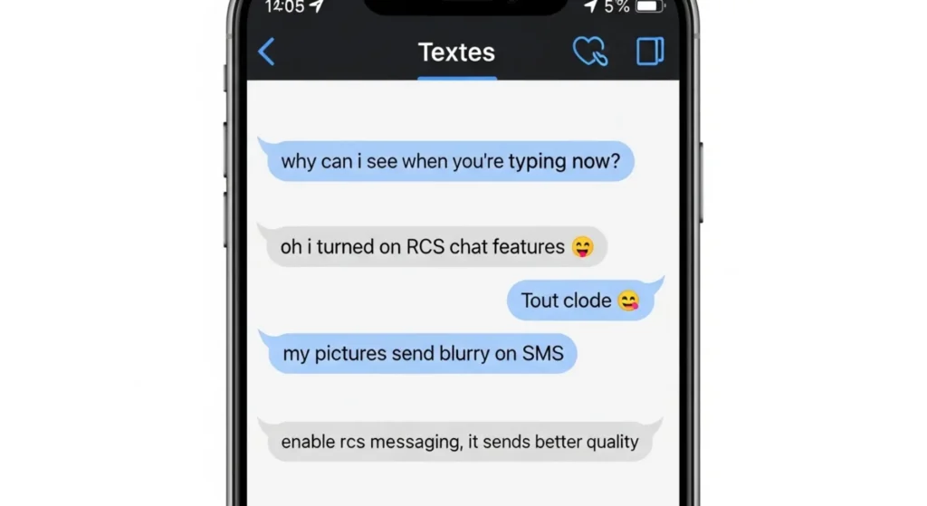 Examples of RCS in Conversation