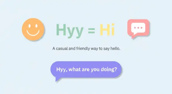 what does hyy mean in text