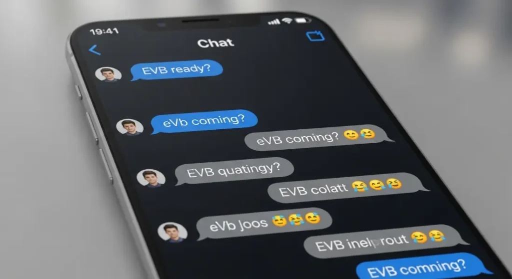 Examples of EVB in Conversation