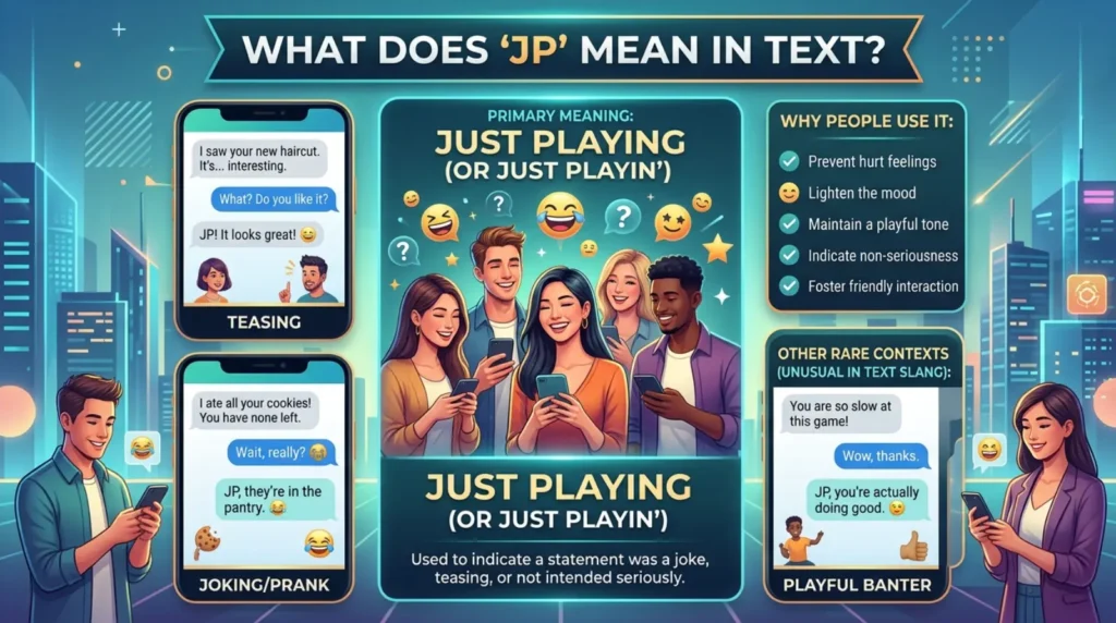 What Does JP Mean in Text