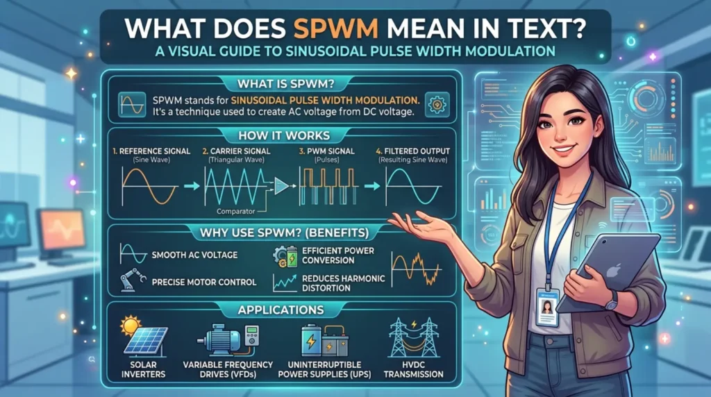 What Does SPWM Mean in Text?