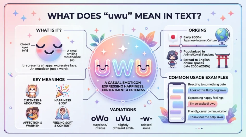 What Does Uwu Mean in Text