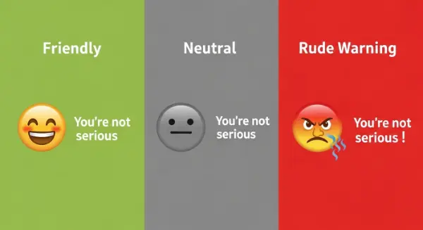 Is YNS rude, offensive, or neutral?