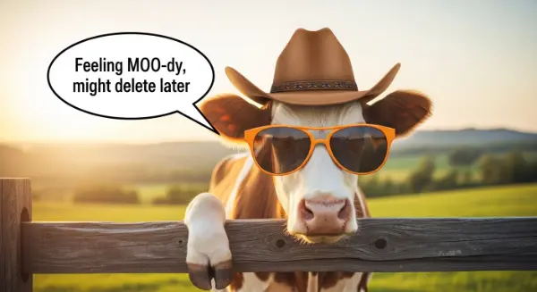 Social Media Cow Captions That Go Viral