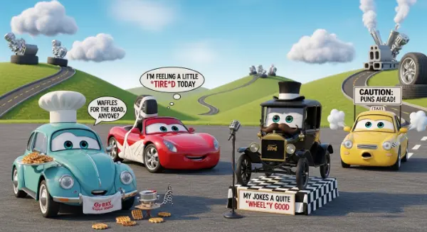 Funny Car Puns That Drive Laughs