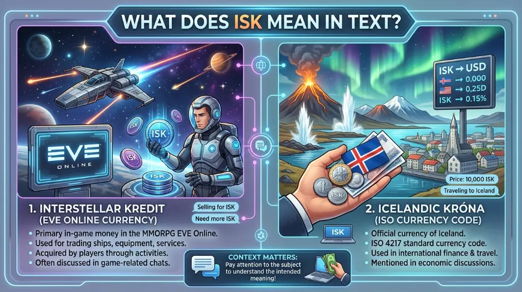 What Does ISK Mean in Text?