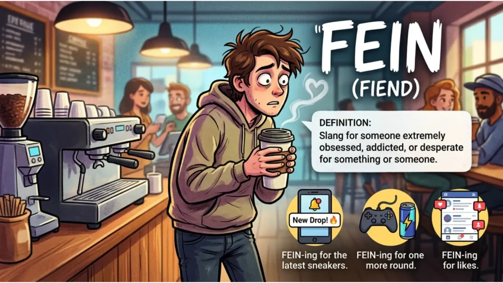 what does fein meaning in text