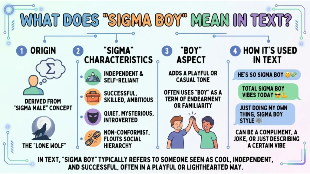 What Does Sigma Boy Mean in Text?