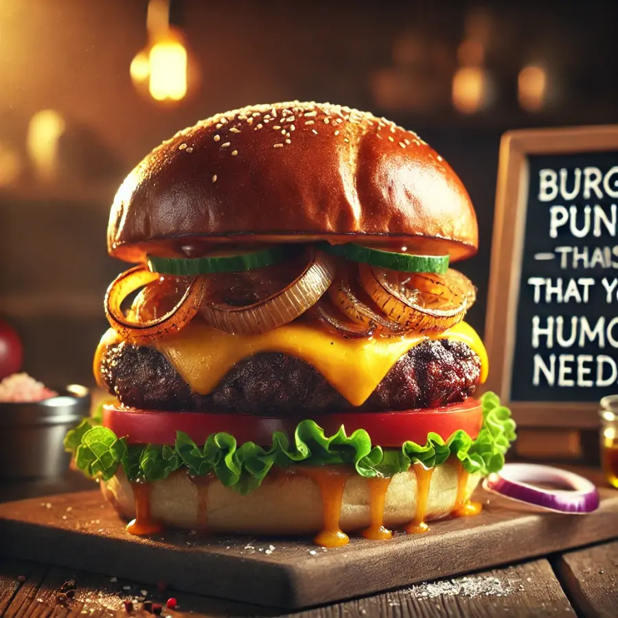 Burger puns