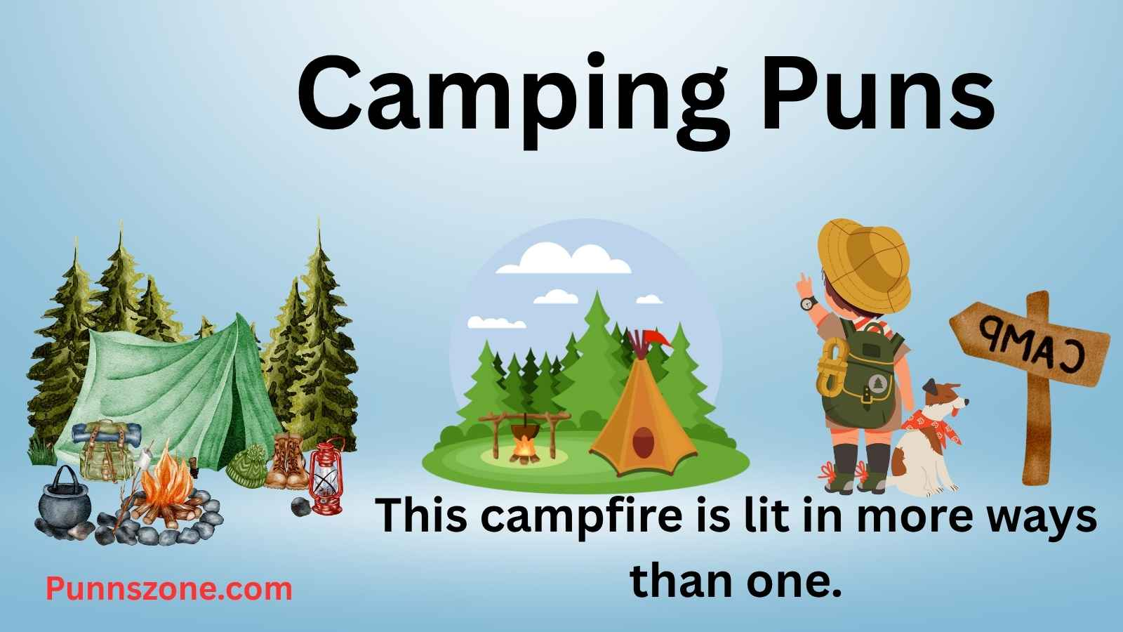 Camping Puns