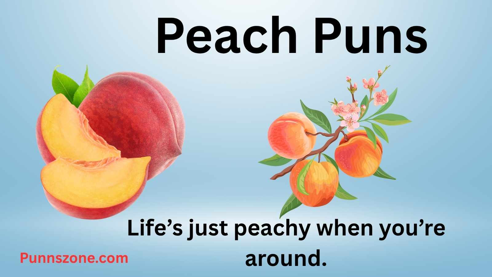 Peach Puns