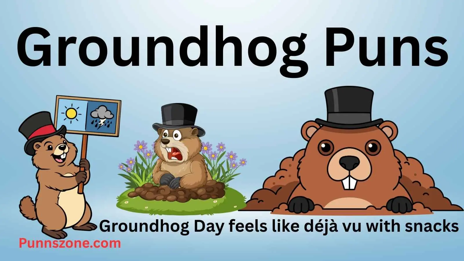 Groundhog Puns