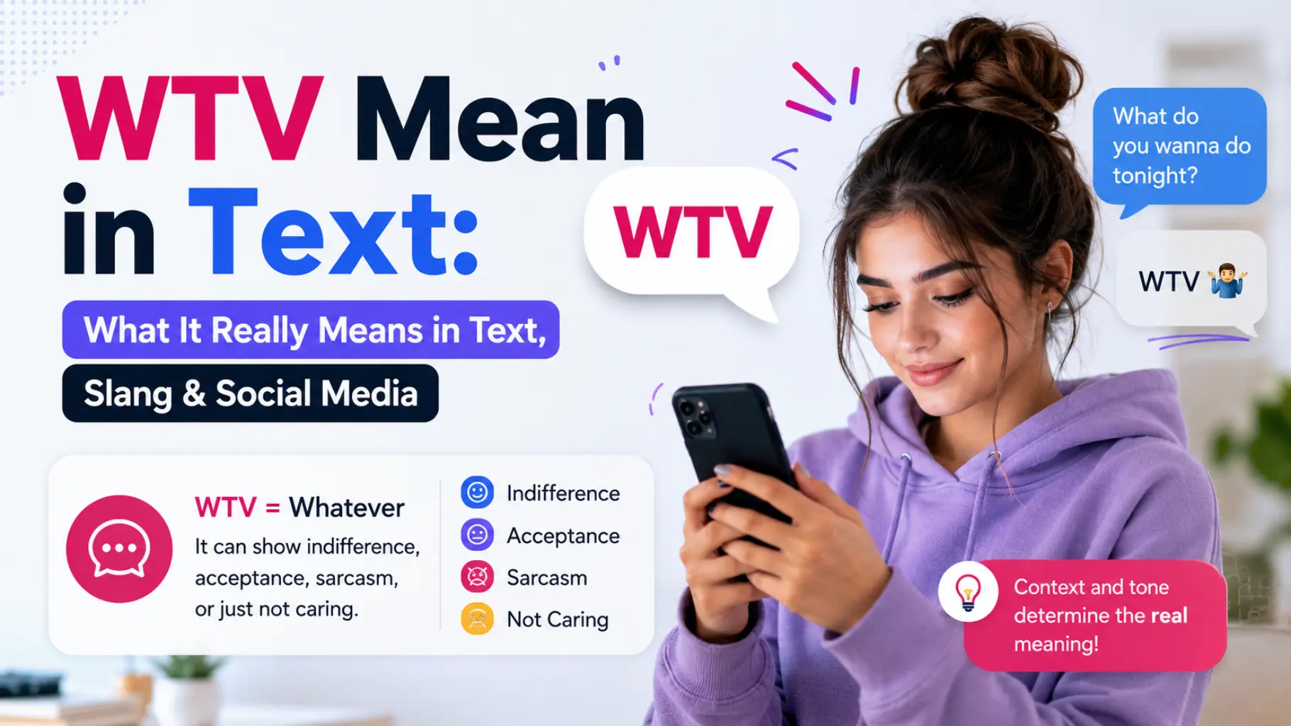 WTV Mean in Text