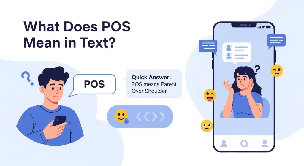 What Does POS Mean in Text?