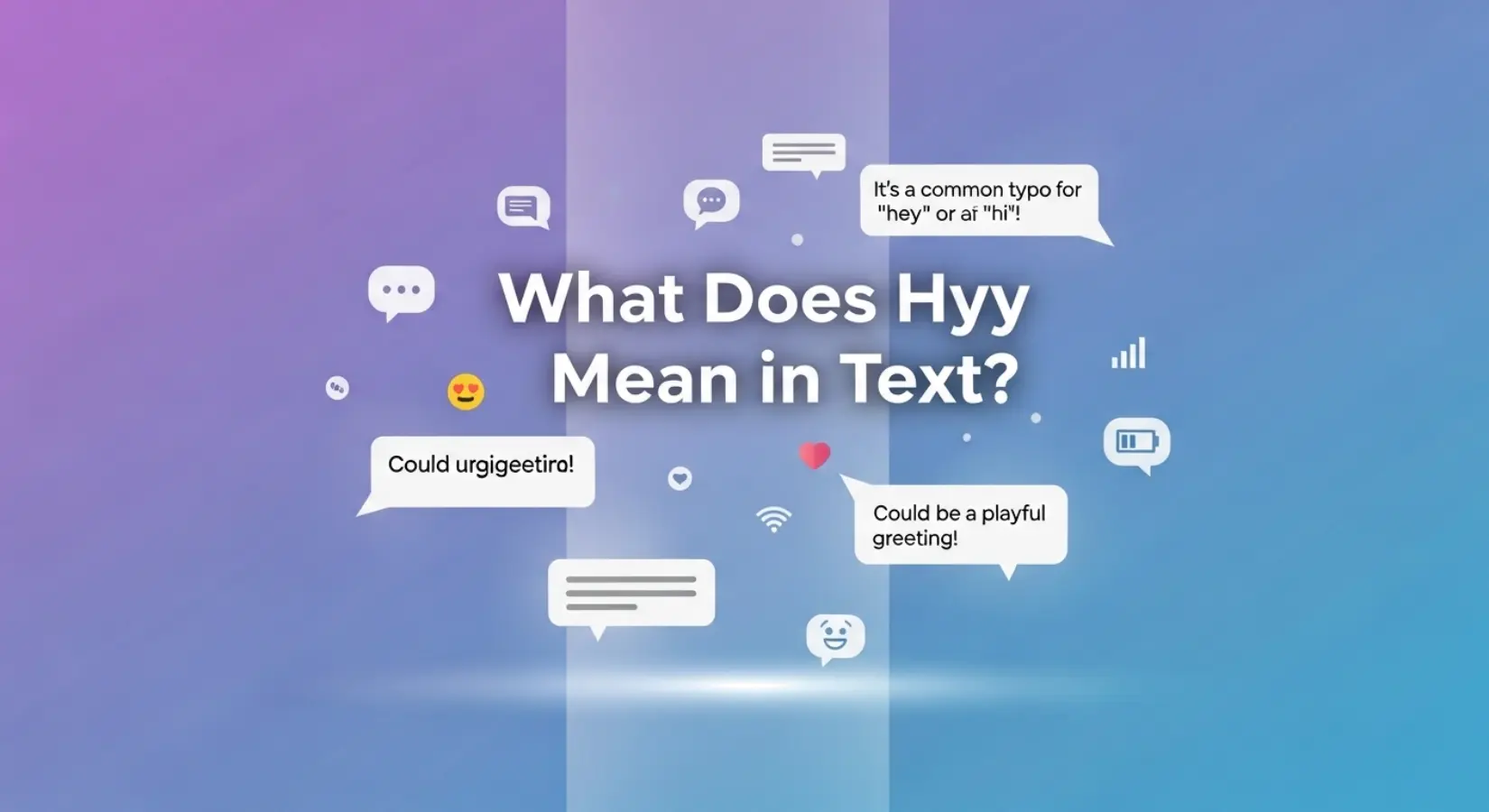 Hyy Mean in Text?