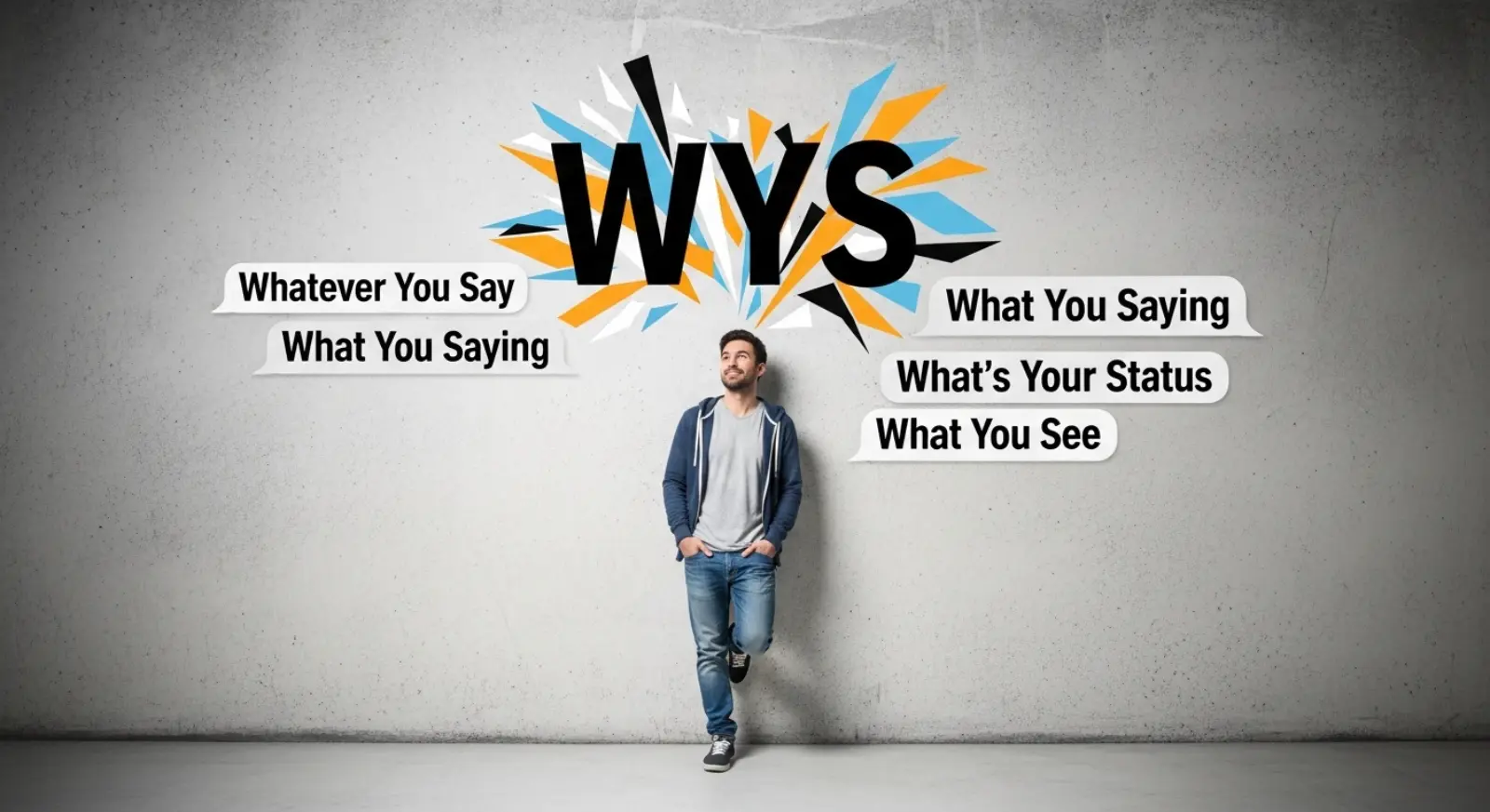 WYS Mean in Text