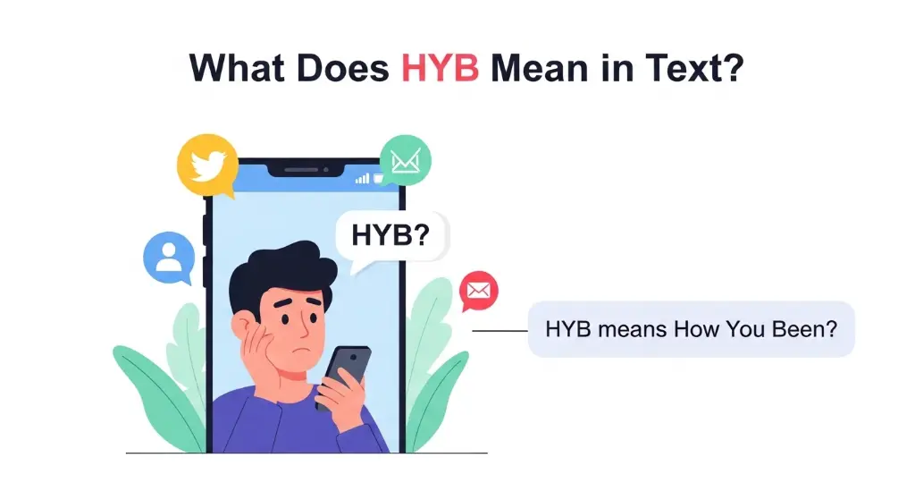 what does hyb mean in text