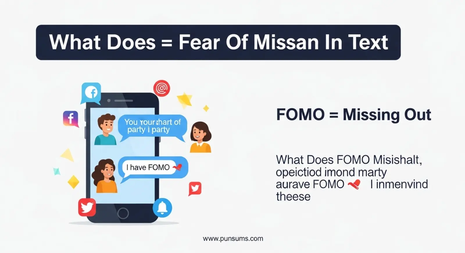 What Does FOMO Mean in Text