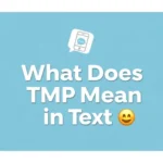 What Does TMP Mean in Text?