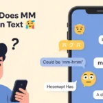 what does mm mean in text